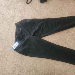 Dalia Black Chinos & Khakis with Straight Leg Design